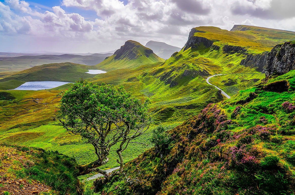 Простор  и пейзажи Шотландии